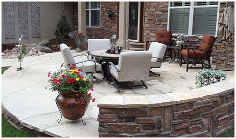 Photos of Stamped Concrete in Denver